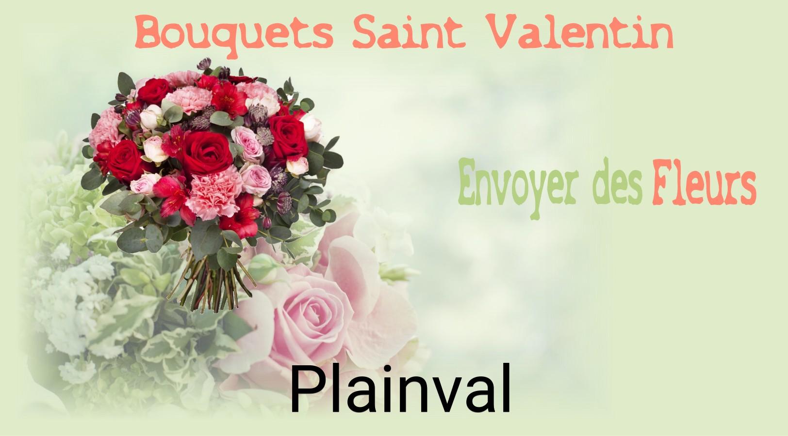 Roses de Saint-Valentin livrées à Plainval
